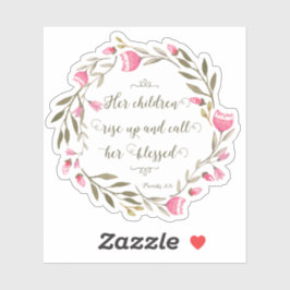 Muttertagssprichwörter 31:2 aufkleber