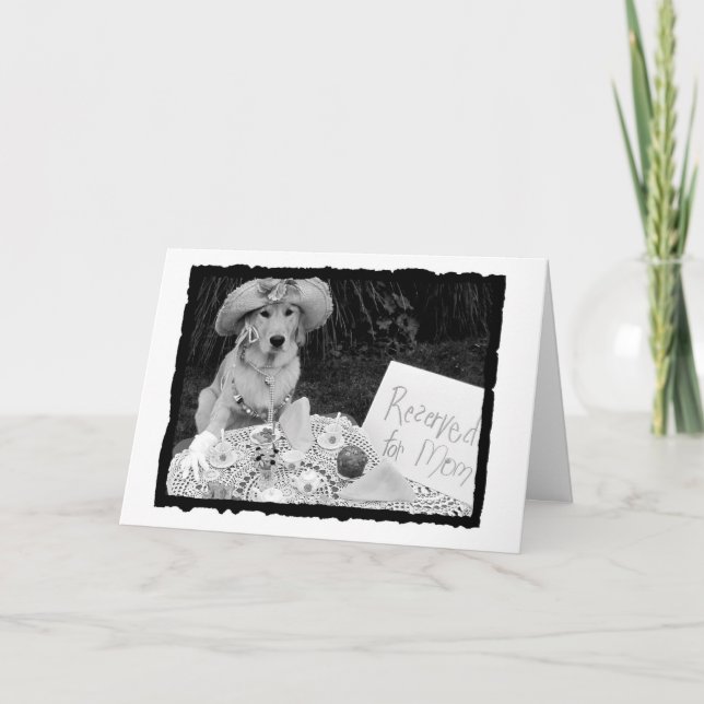 Muttertagstee Karte (Vorderseite)