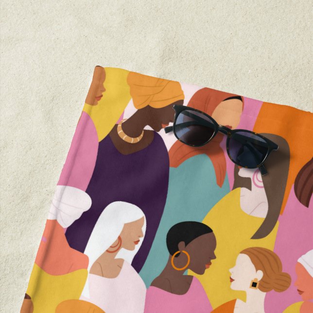 Muttertagstücher Strandtuch (Beispiel)