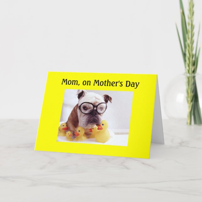 MUTTERTAGSVERSPRECHEN DES KINDES KARTE (Vorderseite)