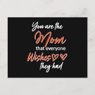Muttertagsvorstellung Mama Mama Mutter Liebe Guten Postkarte