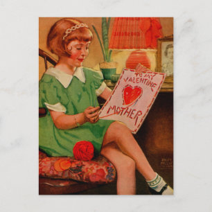 MutterValentin Feiertagspostkarte