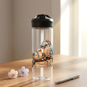 Muttervogel & Babys – Wasserflasche Cozy Nest Trinkflasche