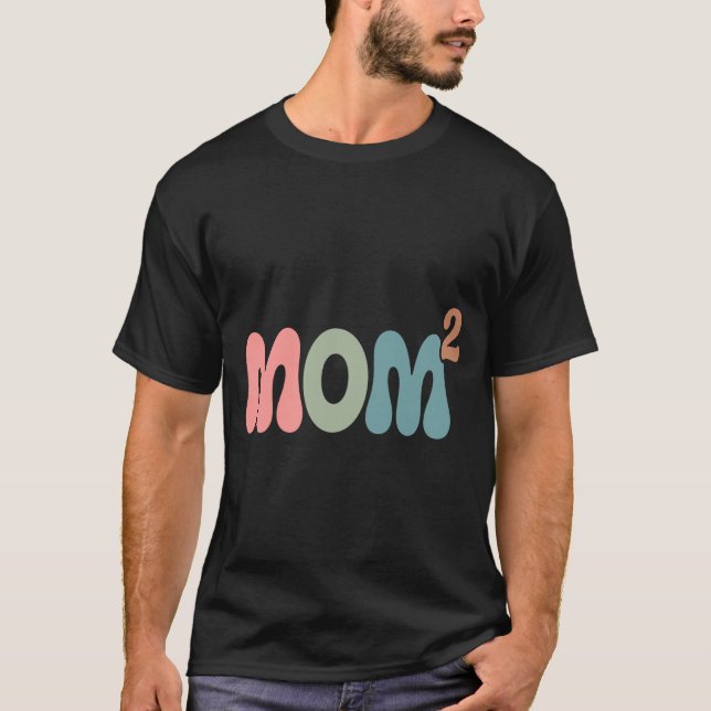 Mutti2 Mutti squared Mutter von zwei Zwillingen Ma T-Shirt (Vorderseite)