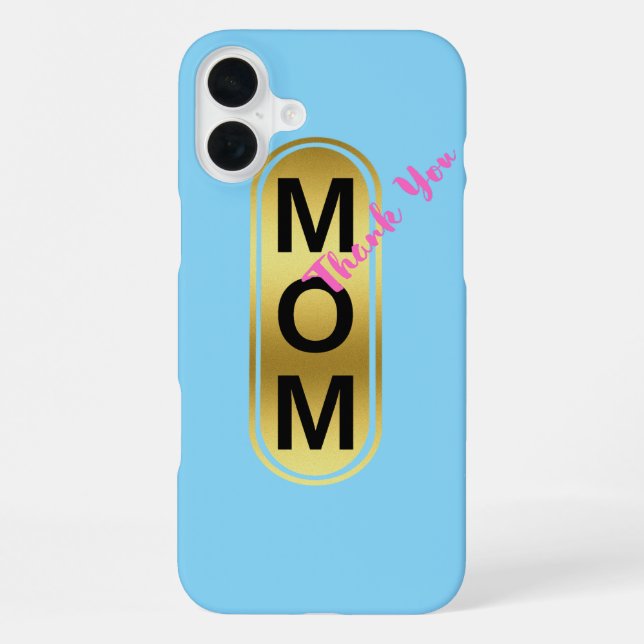 Mutti, Danke! iPhone Hülle (Rückseite)