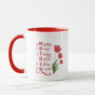 Mutti-Definition Wortkunst Tasse