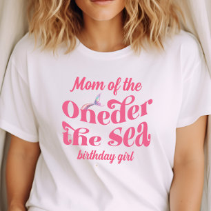 Mutti der Meerjungfrau zum ersten Geburtstag T-Shirt