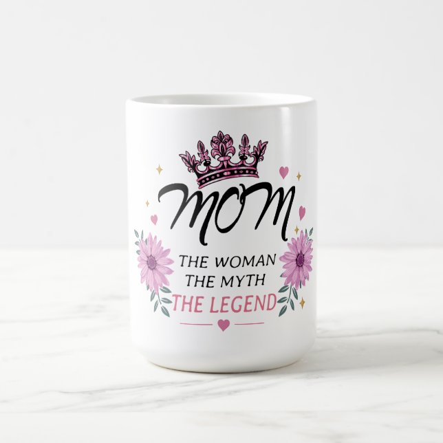 Mutti Die Legende Muttertag Geschenk Kaffeetasse (Mittel)