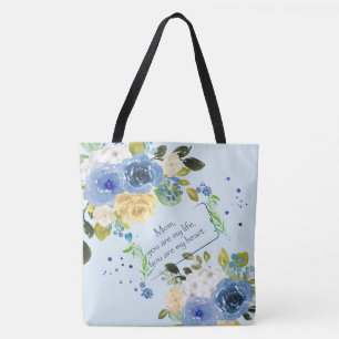 Mutti, Du Bist Mein Herz Tote Bag