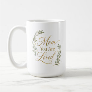 Mutti, du wirst geliebt Geburtstag Kaffeetasse