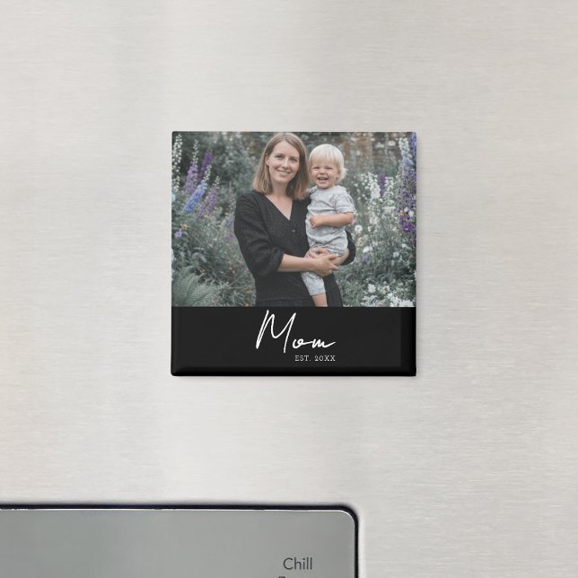 Mutti Established Foto Muttertag  Magnet (Von Creator hochgeladen)
