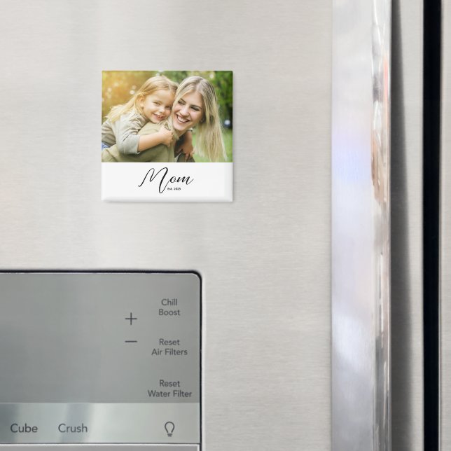 Mutti Gegründet Foto Muttertag Magnet (In Situ (Kühlschrank))