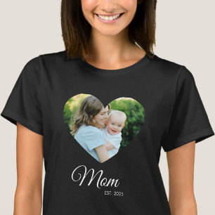 *Mutti Gegründet Foto Muttertagsgeschenk T-Shirt