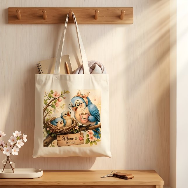 Mutti Ist Zu Hause-Tasche Tragetasche (Von Creator hochgeladen)