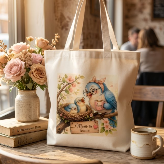 Mutti Ist Zu Hause-Tasche Tragetasche (Von Creator hochgeladen)