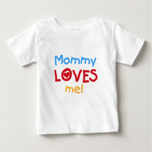 Mutti liebt mich baby t-shirt