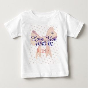 Mutti Mami Liebe dich Niedlich Stylisch Moderne Mu Baby T-shirt