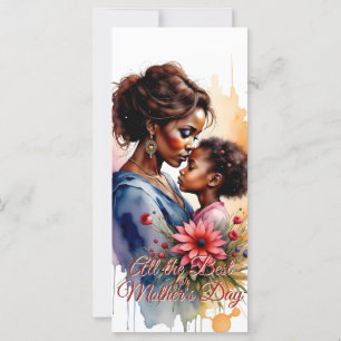 Mutti-Tag-Afrikanische-Aquarell-Liebeskunst