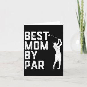 Mutti-Tag Beste Mama Par Shirt Lustiger Golf Liebe Karte