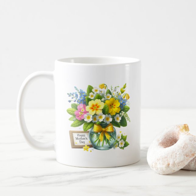 Mutti-Tag-Kaffeetasse Kaffeetasse (Mit Donut)