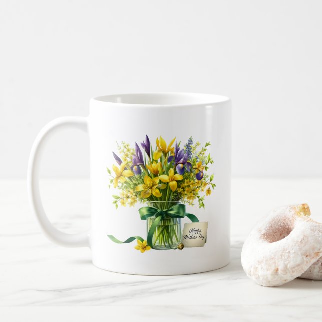 Mutti-Tag-Kaffeetasse Kaffeetasse (Mit Donut)