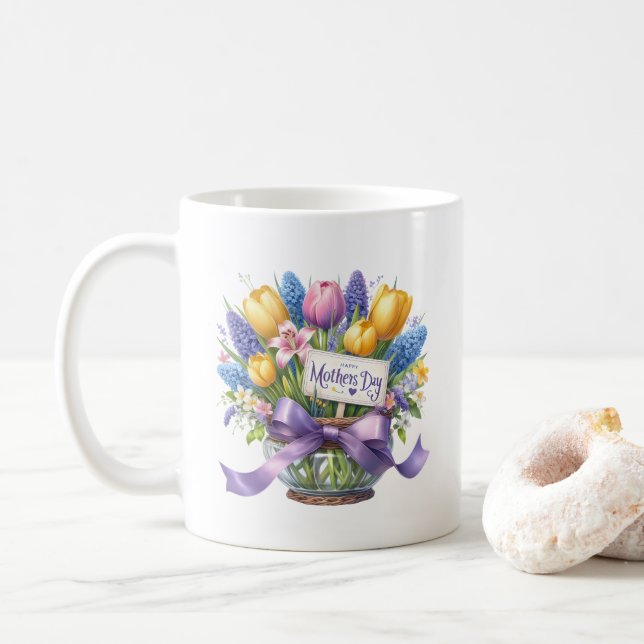 Mutti-Tag-Kaffeetasse Kaffeetasse (Mit Donut)
