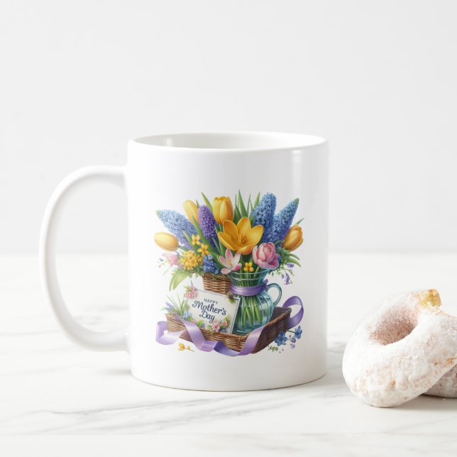 Mutti-Tag-Kaffeetasse Kaffeetasse (Mit Donut)