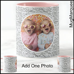 Mutti-Tag Mama, Luxus Modernes Muster C555 Foto Tasse