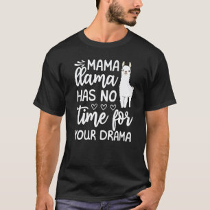 Mutti-Tag Zitat Tee Mama Lama Hat Keine Zeit Für D