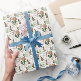 Mutti-Tag Zitrus Geschenkpapier