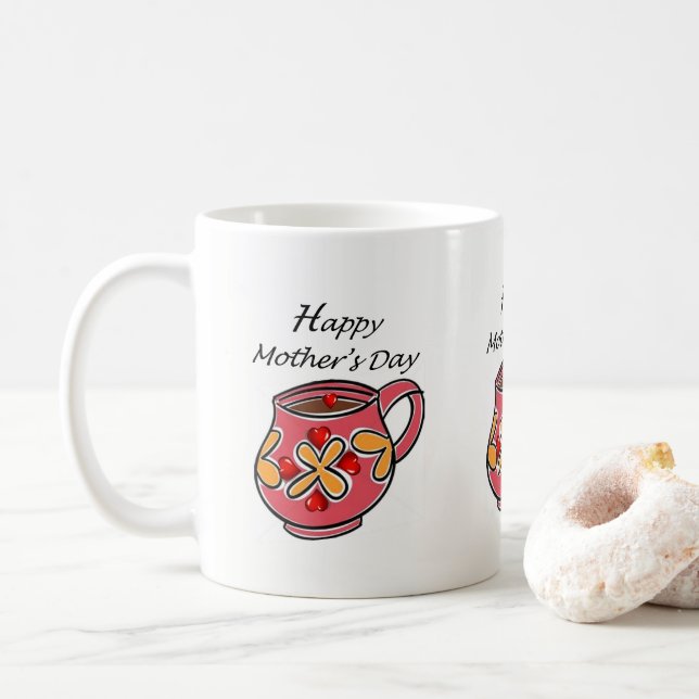 Mutti-Tassen Kaffeetasse (Mit Donut)