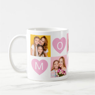 Mutti wir lieben dich Kinder Namen Foto Collage He Kaffeetasse