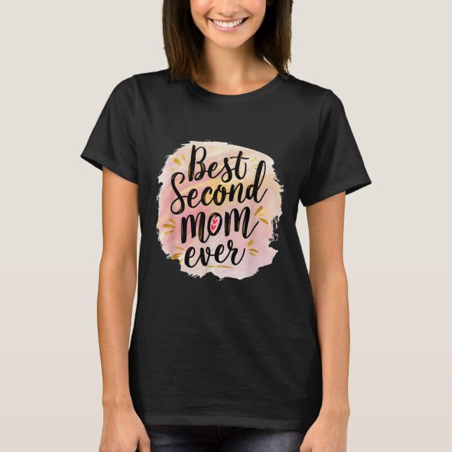 Mutti zweite Mutti überhaupt Muttertag  T-Shirt (Vorderseite)