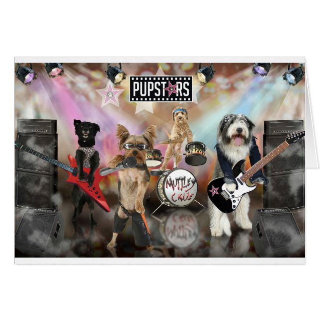 Muttley Crue Card (Vorderseite (Horizontal))