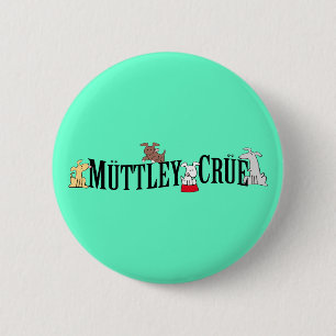 Muttley Crue Knopf Button