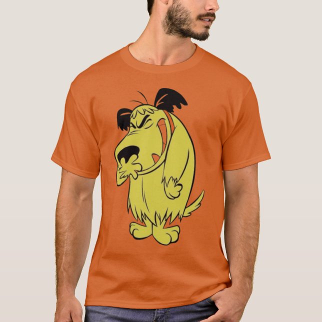 Muttley Laughing Wacky Races Cartoon Dog boy T-Shirt (Vorderseite)