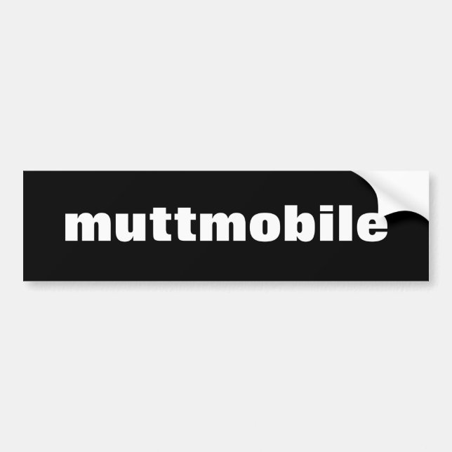 muttmobile autoaufkleber (Vorne)