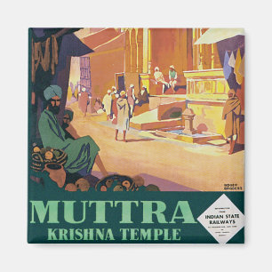 Muttra ~ Krishna-Tempel Magnet