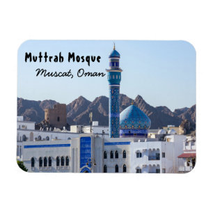 Muttrah-Moschee - Maskat, Oman Magnet
