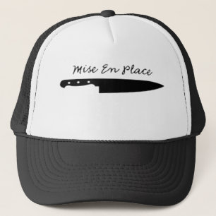 Mütze Lkw-Fahrer Mise en Place