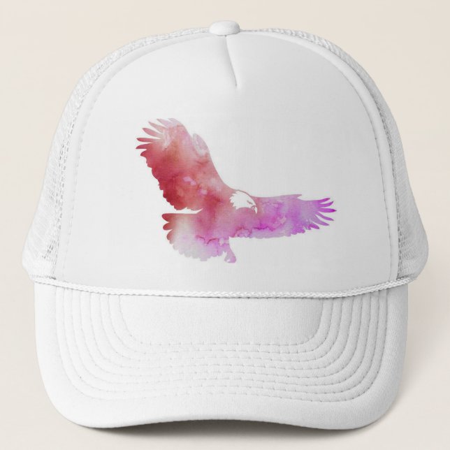 mütze, weiße Mütze trucker, (Vorderseite)