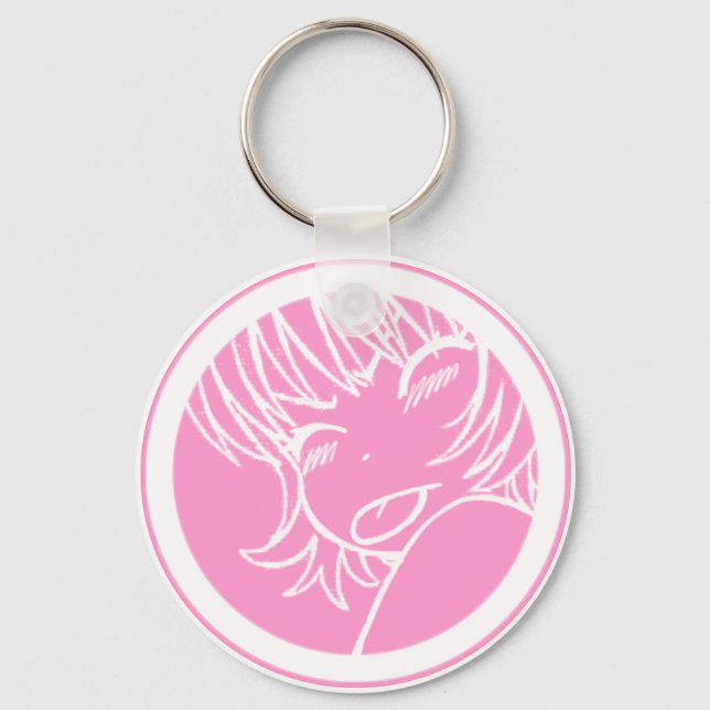 muuhh - niedliche Anime Schlüsselanhänger (Vorderseite)