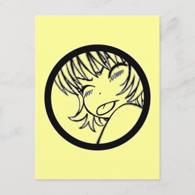 muuhh - niedliche Tiere - Kawaii >_< Postkarte (Vorderseite)