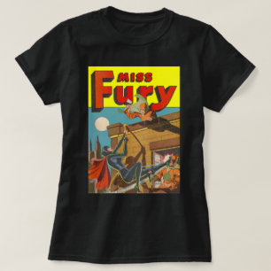 Muve and Fierce Vintag Superheroine: Miss Fury T-Shirt