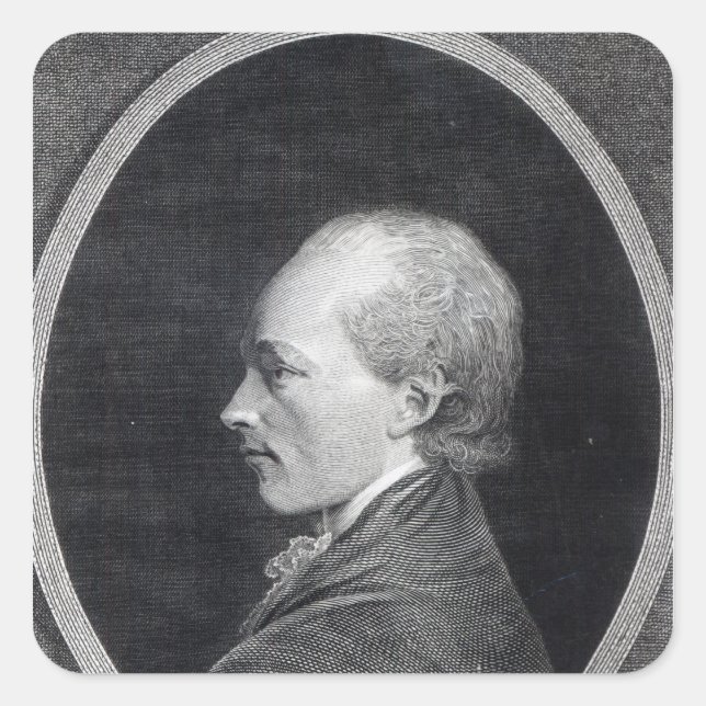 Muzio Clementi, 1803 Quadratischer Aufkleber (Vorderseite)