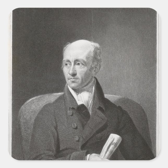 Muzio Clementi Quadratischer Aufkleber (Vorderseite)