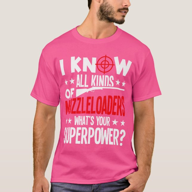 Muzzleloader Rifle Muzzleloading Reinigungskit Boa T-Shirt (Vorderseite)