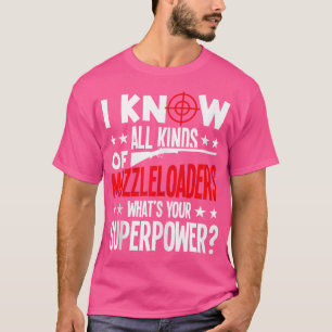 Muzzleloader Rifle Muzzleloading Reinigungskit Boa T-Shirt