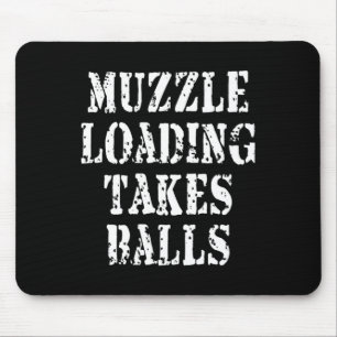 Muzzleloading Black Powder Jagd Funny Hunter Sh Mousepad