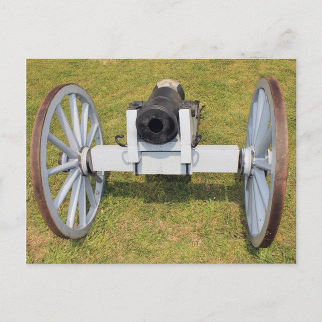 Muzzleloading Cannon Postkarte (Vorderseite)